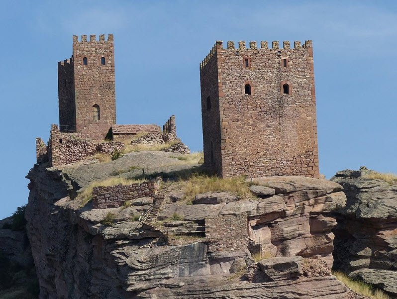 Castillo de Zafra Frongia, Spain